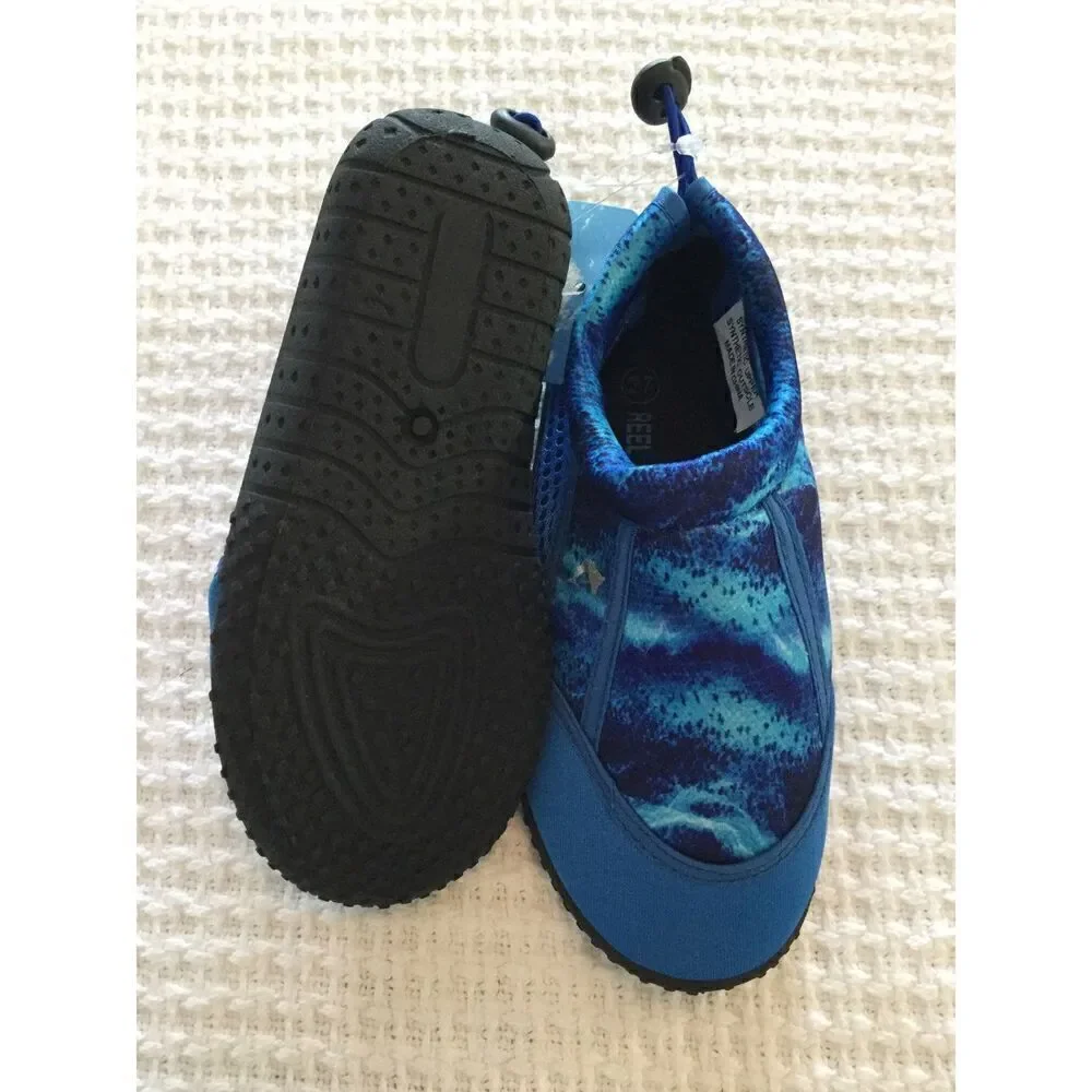 Reel Legends BOY’S Size 4 Blue GULF K Water Shoes